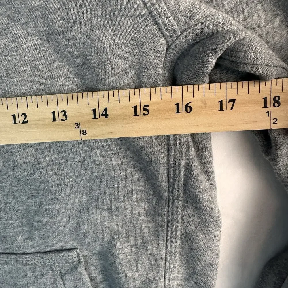 NIKE BTS GRAY HOODIE Y2K YOUTH LARGE GUC BACK TO SCHOOL FALL HOODIE